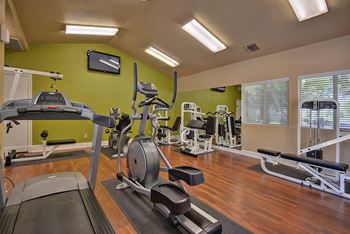 Fitness center at Monte Bello Apartments, California, 95826